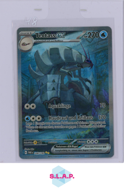 TECTASS EX POKEMON 246/182 2023 SCARLET & VIOLET PARADOX RIFT GERMAN FULL ART - Image 1