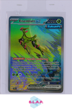 EISENBLATT EX POKEMON 203/162 2024 SCARLET & VIOLET TEMPORAL FORCES GERMAN - Image 1