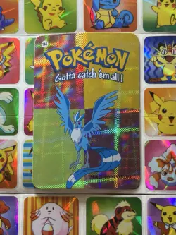 Pokemon 151 Vintage Pocket Monsters Vending HOLO Prism Sticker 2000 Nintendo - Image 3