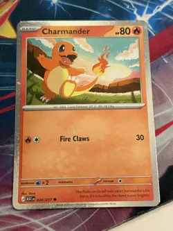 Pokemon TCG - Ascended Heroes Charmander 020/217 Cosmos Holo - Image 1
