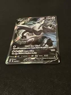Pokemon TCG Sword And Shield Silver Tempest Lugia V Full Art Rare Holo 186/195 - Image 4