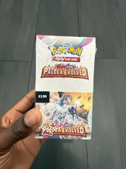 Pokemon TCG Scarlet & Violet Paldea Evolved Half Booster Box - New & Sealed ✅ - Image 1
