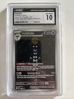 Gothitelle Pokemon 2025 Black Star Promos 211 CGC 10 Gem Mint - Image 1