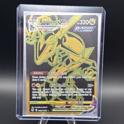 Pokemon TCG Rayquaza VMAX (Secret Rare) TG29/TG30 Silver Tempest Trainer Gallery - Image 1