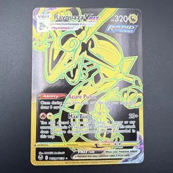 Pokemon TCG Rayquaza VMAX (Secret Rare) TG29/TG30 Silver Tempest Trainer Gallery - Image 3