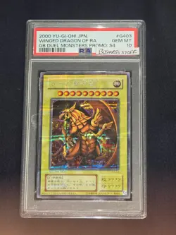2000 Yu-Gi-Oh! Japanese Winged Dragon of Ra G4-03 PSA 10 GEM MINT - Image 1