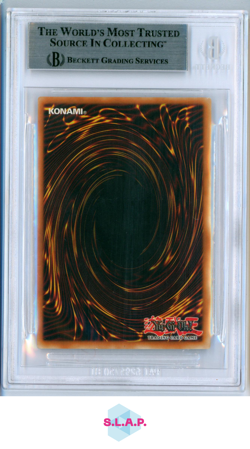 BLUE EYES WHITE DRAGON UR 2002 YU-GI-OH LEGEND GUN EUR EN LOBE001 BGS 7.5 - Image 2