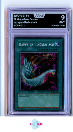 HARPYIEN-FLEDERWISCH YU-GI-OH! 2004 WC4-G003 VIDEO GAME PROMOS AOG 9 - Image 1