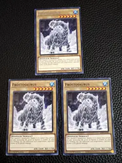 Frostosaurus (X3) mixed Lot Yugioh 1st Edition (New) - Image 1