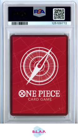 MONKEY D. LUFFY ONE PIECE EN ST13-003 2025 BVB X ONE PIECE MATCHDAY 25 EN PSA 10 - Image 2