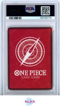 MONKEY D. LUFFY ONE PIECE EN ST13-003 2025 BVB X ONE PIECE MATCHDAY 25 EN PSA 10 - Image 2