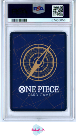 PORTGAS D. ACE MANGA ALT ART ONE PIECE JAP OP02-PARAMOUNT WAR 2022 013 PSA 10 - Image 2