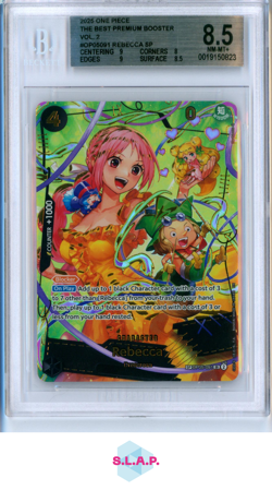 REBECCA SP 2025 ONE PIECE THE BEST PREM BOOSTER VOL. 2 OP05091 BGS 8.5 - Image 1