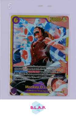 MONKEY D. LUFFY ONE PIECE EB02-061 2025 EB ANIME 25TH COLLECTION EN SEC - Image 1