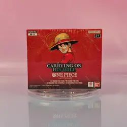 CARRYING ON HIS WILL ONE PIECE DISPLAY OP-13 BANDAI ENGLISH OVP SEALED 3 - Image 1