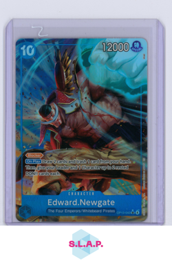 EDWARD NEWGATE BANDAI - 2025 CARRYING ON HIS WILL OP13-042 SR ALT ART AA EN - Image 1