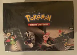 Pokemon TCG Black Bolt White Flare Mini Tins in Display Box Unova NEW Sealed x8 - Image 1