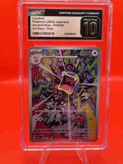 Loudred 78/66 NM CGC Pristine 10 Ancient Roar Pokemon TCG Secret - Image 1