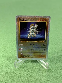 Pokemon Legendary Collection Machop 79/110 Reverse Holo 2002 Nm Condition - Image 3