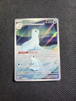 Pokemon TCG Dewgong 97/94 Illustration Rare Phantasmal Flames 2025 NM - Image 1
