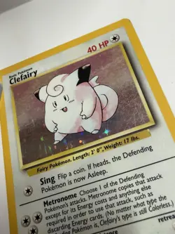 Clefairy 005/102 Base Set Holo Pokemon TCG Vintage - Image 5