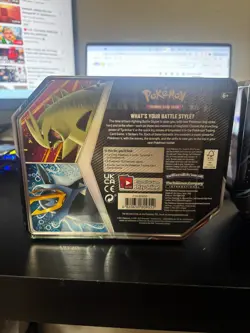 Pokemon Tyranitar V Strikers Tin Factory sealed 5 packs 820650809552 - Image 2