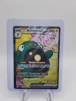 Pokemon Iono's Bellibolt ex Ultra Rare SV09: Journey Together #172/159 NM - Image 1