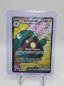 Pokemon Iono's Bellibolt ex Ultra Rare SV09: Journey Together #172/159 NM - Image 2