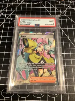 2023 POKEMON PAL EN-PALDEA EVOLVED ULTRA RARE #254 IONO PSA 9 - Image 1