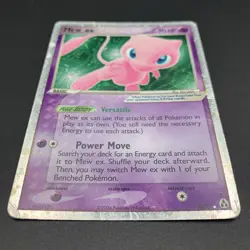2006 Pokemon Mew EX Ultra Rare Holo Legend Maker 88/92 (MP) - Image 4