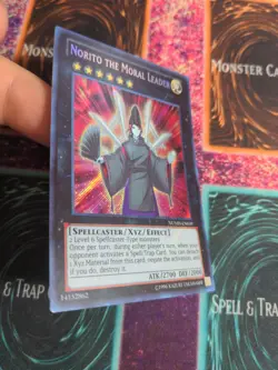 Yu-Gi-Oh! Norito the Moral Leader NUMH-EN039 Unlimited Secret Rare NM - Image 2