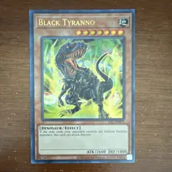 Yu-Gi-Oh! Black Tyranno IOC-EN075 Effect Dinosaur ATK/2600 DEF/1800 - Image 1