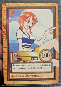 BANDAI One Piece Hyper Battle NAMI C09 FIRST STAGE 1ST EVER SET RC - Image 1