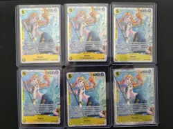 Nami EB03-053 SR One Piece Card TCG Super Rare English Excellent Condition X6 - Image 1
