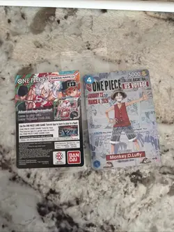 Monkey.D.Luffy (055) (College Basketball US Voyage) P-055 One Piece Promo Card - Image 1