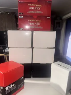 One Piece tcg 5200 Cards Bulk Lot Collection W/ 240 Rare + 4 Full art cards. - Image 1