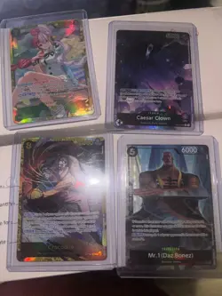 One Piece tcg 5200 Cards Bulk Lot Collection W/ 240 Rare + 4 Full art cards. - Image 2