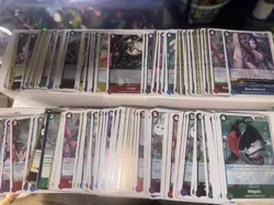 One Piece tcg 5200 Cards Bulk Lot Collection W/ 240 Rare + 4 Full art cards. - Image 3