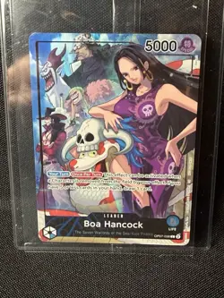 Boa Hancock OP07-038 ONE PIECE 2025 PSA Magazine Factory SEALED Promo Leader - Image 1