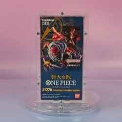 PILLARS OF STRENGTH OP-03 ONE PIECE DISPLAY JAPANESE OVP SEALED IM ACRYL CASE - Image 1