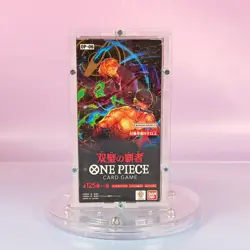 WINGS OF THE CAPTAIN OP-06 ONE PIECE DISPLAY JAPANESE OVP SEALED IM ACRYL CASE - Image 1