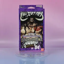 ANIMAL KINGDOM PIRATES STARTER DECK ONE PIECE ST-04 BANDAI ENGLISH OVP SEALED - Image 1