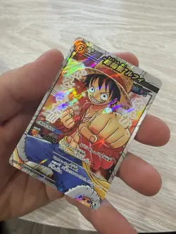 Luffy One Piece Miracle Battle Carddass Promo Bandai Japanese rare 58 K147 - Image 1