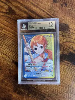Nami Leader OP11-041 One Piece: A Fist Of Divine Speed (BGS 10 Pristine) - Image 3