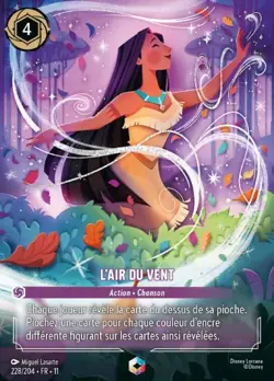 Lorcana - L'air du vent - Givresort Chapitre 11 - MINT/NMINT - FR - FOIL - Image 1