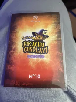 POKEMON PIKACHU COSPLAY! * STAR WARS * NO. 10 * BOX HIT- TEXTURED CARD - Image 2