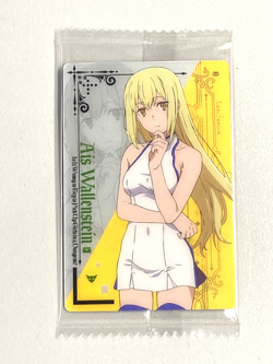 Ais Wallenstein - 1-05 - DanMachi Wafer Sealed Card Japanese - Image 1