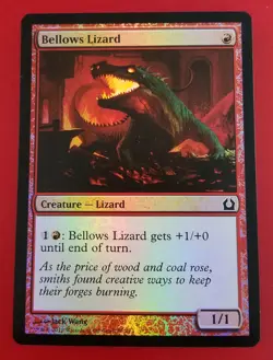 1x Bellows Lizard | FOIL | Return to Ravnica | MTG Magic Cards - Image 1