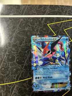 Pokemon Ash-Greninja EX XY133 Promo Holo Card XY Set English TCG - Image 3