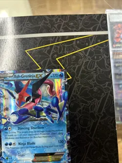 Pokemon Ash-Greninja EX XY133 Promo Holo Card XY Set English TCG - Image 4